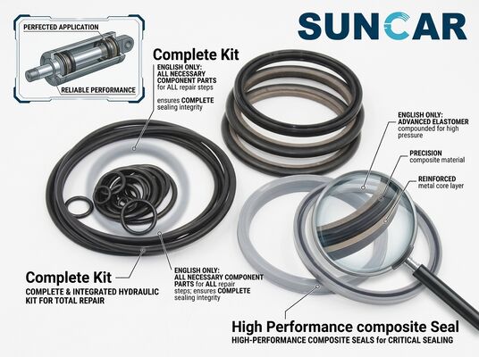 Comprar Kit de vedação do cilindro do braço 260-5322 para C.A.T. M313C M313D M315D 2 Fabricação em linha