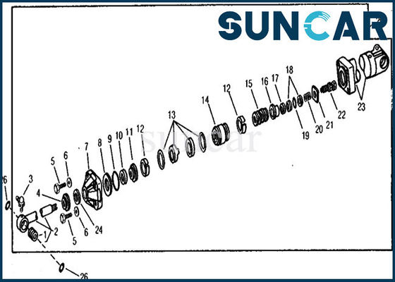 comprar Jogos hidráulicos 890A John Deere Repair Oil Seal do selo do cilindro do crescimento da substituição RE21210 online manufacture